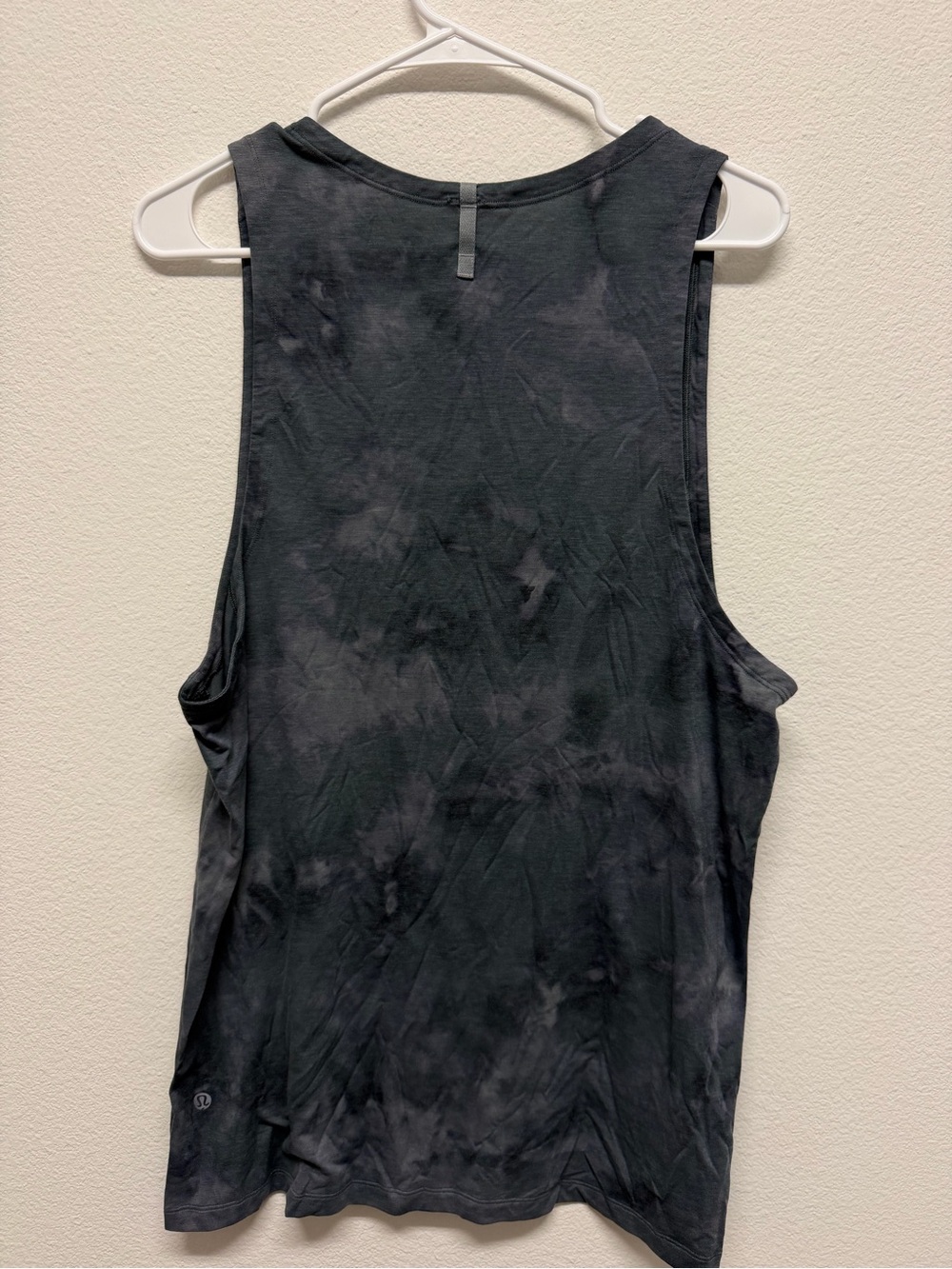 lululemon Black Tie-Dye Muscle Tank mens - size XL